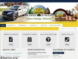 Sites similar to cityofadamswi.org