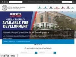 Sites similar to cityofalexandriala.com