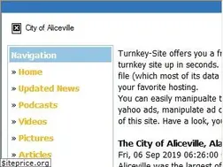 Sites similar to cityofaliceville.org