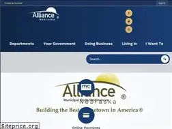 Sites similar to cityofalliance.net