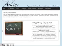 Sites similar to cityofatkins.org