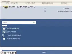 Sites similar to cityofbowie.org