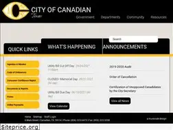 Sites similar to cityofcanadiantexas.com