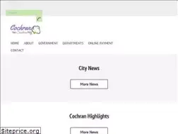 Sites similar to cityofcochran.com