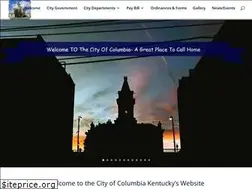 Sites similar to cityofcolumbiaky.com