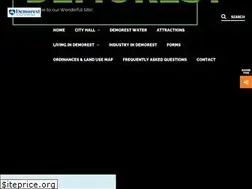 Sites similar to cityofdemorest.org