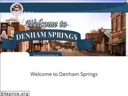 Sites similar to cityofdenhamsprings.com