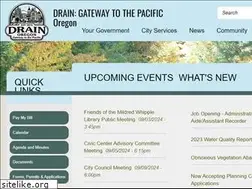 Sites similar to cityofdrain.org
