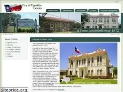 Sites similar to cityoffranklintx.com