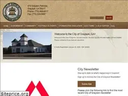 Sites similar to cityofgrayson.org