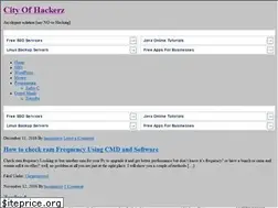Sites similar to cityofhackerz.com