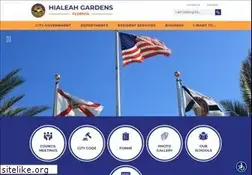 Sites similar to cityofhialeahgardens.com