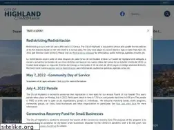 Sites similar to cityofhighland.org