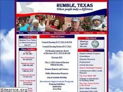 Sites similar to cityofhumble.net