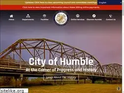 Sites similar to cityofhumble.org