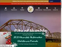 Sites similar to cityofhumbletx.gov