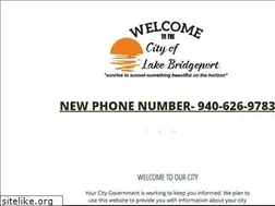 Sites similar to cityoflakebridgeport.com