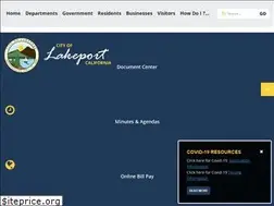 Sites similar to cityoflakeport.com