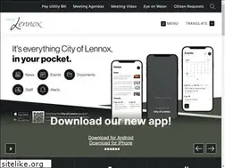 Sites similar to cityoflennoxsd.com