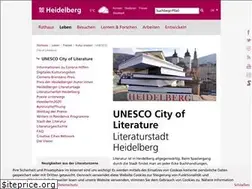 Sites similar to cityofliterature.de