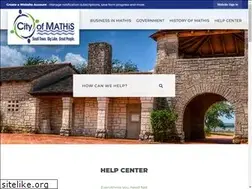 Sites similar to cityofmathis.com