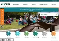 Sites similar to cityofmesquite.com