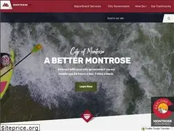 Sites similar to cityofmontrose.org