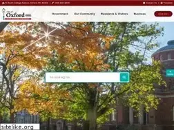 Sites similar to cityofoxford.org