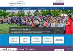 Sites similar to cityofranchocordova.org