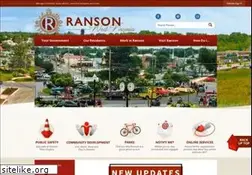 Sites similar to cityofransonwv.net