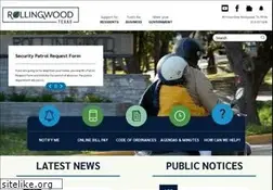 Sites similar to cityofrollingwood.com