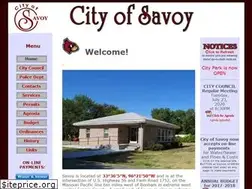 Sites similar to cityofsavoy.org