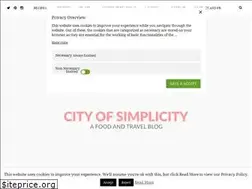 Sites similar to cityofsimplicity.co.uk