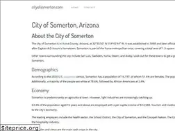 Sites similar to cityofsomerton.com