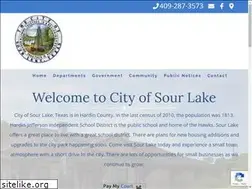 Sites similar to cityofsourlake.com