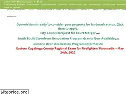 Sites similar to cityofsoutheuclid.com