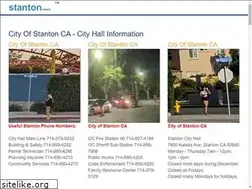 Sites similar to cityofstanton.org
