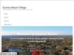 Sites similar to cityofsunrisebeach.org