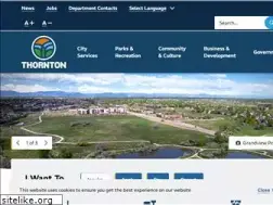 Sites similar to cityofthornton.net