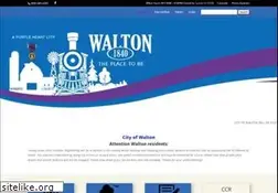 Sites similar to cityofwalton.org