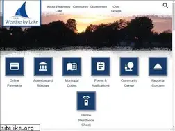 Sites similar to cityofweatherbylake-mo.gov