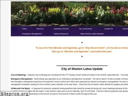 Sites similar to cityofwestonlakes-tx.gov