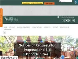 Sites similar to cityofwinters.org