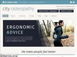 Sites similar to cityosteopathy.com.au