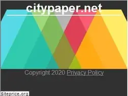 Sites similar to citypaper.net
