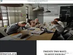 Sites similar to citypeersblog.wordpress.com