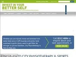 Sites similar to cityphysiotherapy.com.au