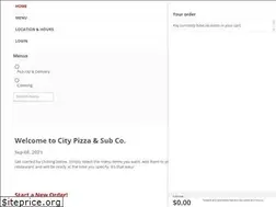 Sites similar to citypizzaandsub.com