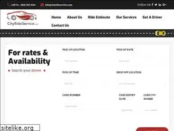 Sites similar to cityrideservice.com