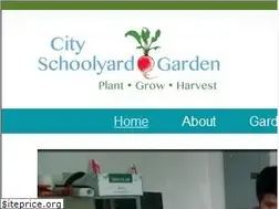 Sites similar to cityschoolyardgarden.org